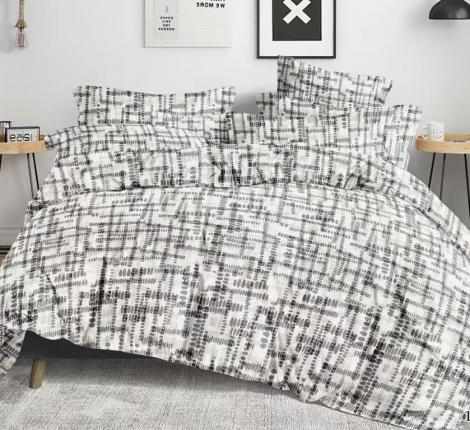 Постельное бельё "Cleo" Art Color 20/173-AC Полисатин, 2 спальный