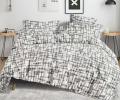 Постельное бельё "Cleo" Art Color 20/173-AC Полисатин, 2 спальный