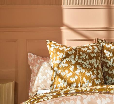 Постельное бельё "Blanc des Vosges" ENVOLEE CUIVRE Сатин ДеЛюкс, Евро