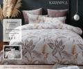 Постельное белье с одеялом "Kazanov.A." Керри (капучино жемчуг) Велюр/Egypt Cotton, Евро