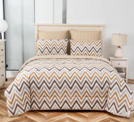 Постельное белье с одеялом "Sofi de Marko" Ришелье №36 Сатин, 1,5 спальный