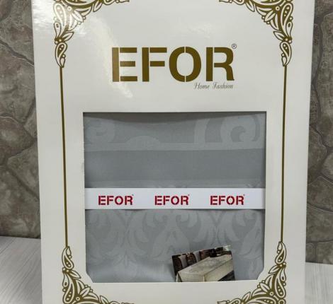 Скатерть EFOR "ESILA" 160х220, серый