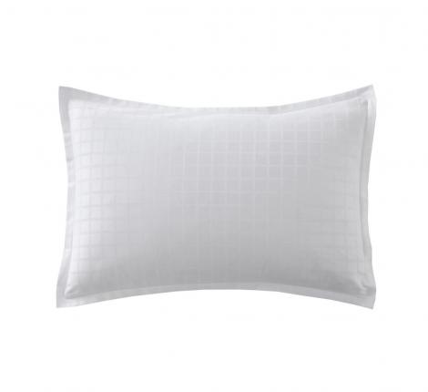 Наволочка "Blanc des Vosges" PALACE BLANC (белый) сатин жаккард, 50х70