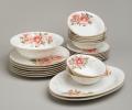 Сервиз обеденный "КОРЕЙСКАЯ РОЗА" на 6 персон, 23 предмета