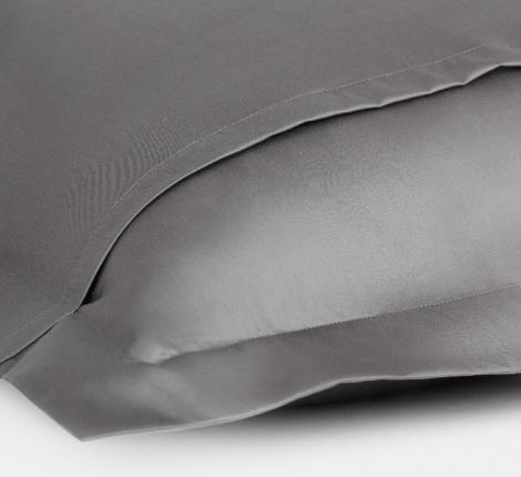 Постельное белье "GRAPHITE ALLURE GRASS" 391625070 Мако-Сатин, Семейный