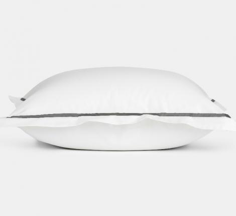 Наволочка с узкой отделкой "ALPINE GRAPHITE ALLURE GRASS" Мако-Сатин, 70х70 (2шт)