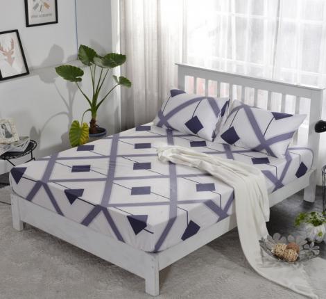 PCT-R-299 Простынь сатин на резинке печатная, 90x200