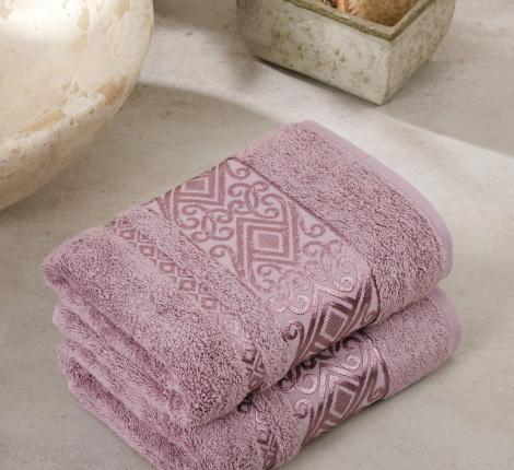 Комплект бамбуковых полотенец "METEOR" (50x90/2 шт.) ESCALE, лаванда