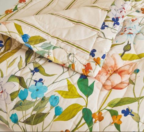 Покрывало стёганое "Blanc des Vosges" GIARDINO Naturel (кремовый), 250х270