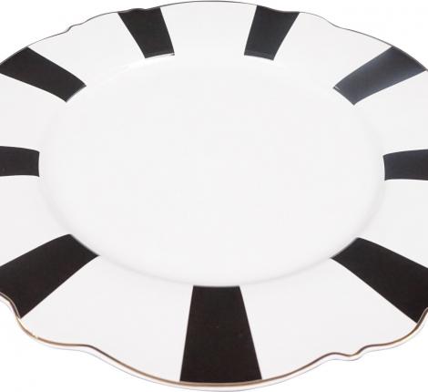 Тарелка "AVENUE" диаметр 26,5 см, фарфор