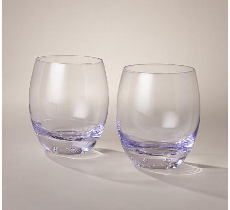 Набор стаканов для воды/сока 2 штуки "BUBLES" PURPLE 693-043, 425 мл
