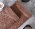 Полотенце махровое AMBIELLA "VERA" 70х140, кофейный