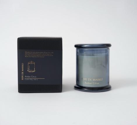 Ароматическая свеча "Sofi de Marko" Amber Citrus, 250 грамм