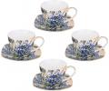 Чайный набор "ИРИСЫ" (В. ВАН ГОГ) на 4 персоны, 8 предметов (250 мл)