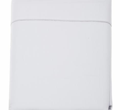 Простынь "Blanc des Vosges" сатин-делюкс, 180х290 metal (серебристый)