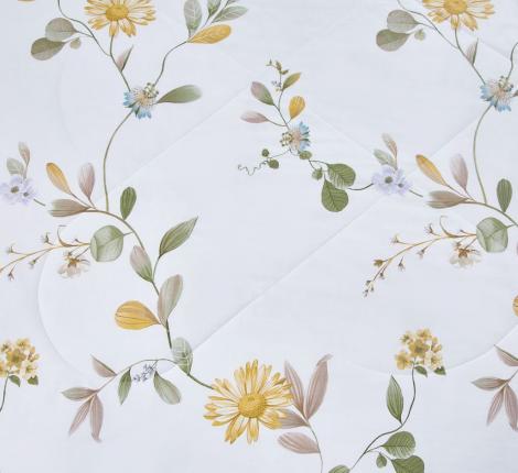 Постельное белье с одеялом "Asabella" 1868-OSPS Сатин ДеЛюкс, 1,5 спальный