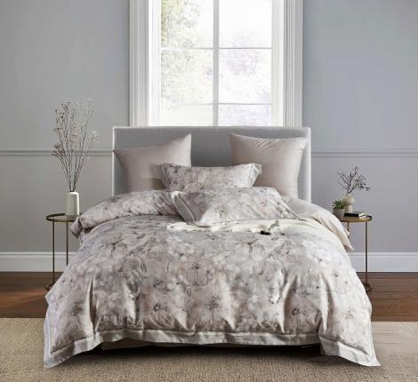 Постельное белье "Asabella" 2238-6 Фланель, Евро