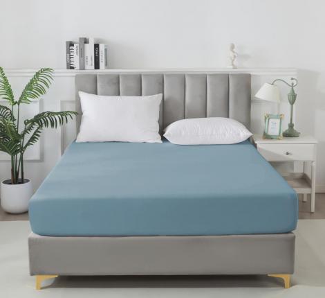 Простыня на резинке Tango SOHO (светло-голубой), 160x200