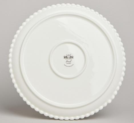 Набор обеденных тарелок 2 шт. "PEARL", 25,5*2 см