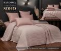 Постельное бельё с покрывалом "Kazanov.A." Soho (мокко) Сатин, Евро