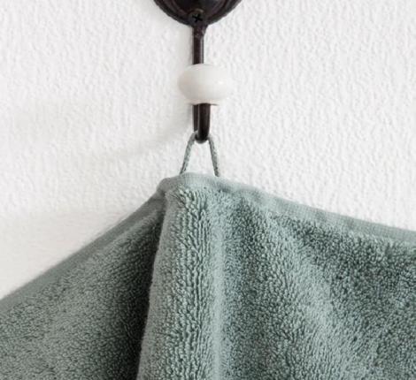 Полотенце микрокоттон Luxberry "TEDDY" 50х100, голубая ель