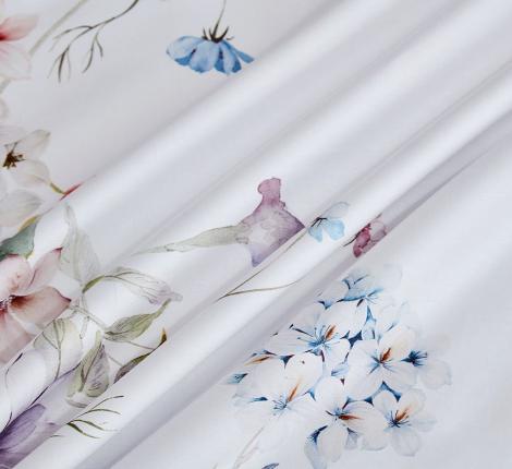 Постельное белье с одеялом "Asabella" 2179-OSPS Мако-Сатин, 1,5 спальный