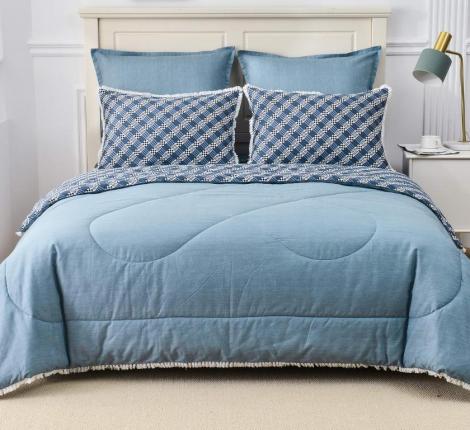 Постельное белье с одеялом "Sofi de Marko" Бернадетт №89 Сатин, 1,5 спальный