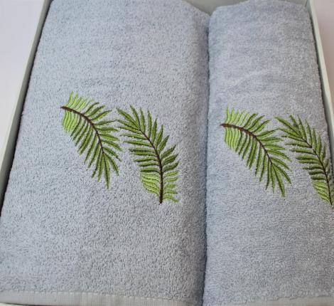 Набор махровых полотенец &quot;KARTREKS&quot; 2шт (50х90, 70х140) ROMANTIK 57.004