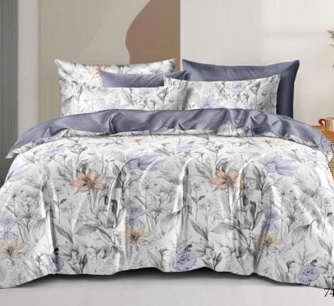 Постельное белье "Cleo" Satin Lux CL15/741-SL Сатин, 1,5 спальный