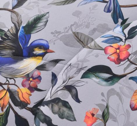 Постельное белье с одеялом "Sofi de Marko" Ренато №1 Велюр/Сатин, Семейный