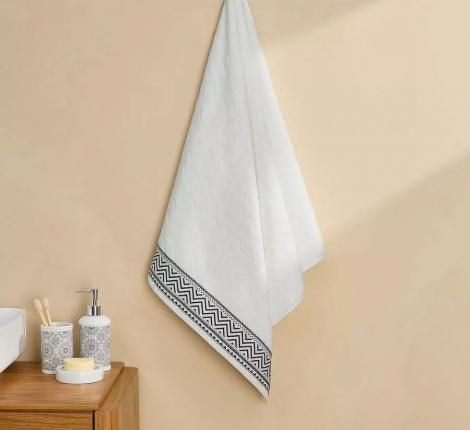Полотенце махровое Arya 70x140 Vigor, Белый
