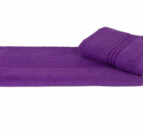 Махровое полотенце 70x140 Hobby &quot;RAINBOW&quot; тёмно-лиловый