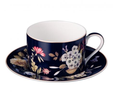 Чайный набор "КОБАЛЬТ" 86-2553-2 на 6 персон, 12 предметов (190 мл)