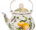 Чайник эмалированный со съёмным фильтром "СЕКРЕТНЫЕ ИНГРЕДИЕНТЫ", 1,3 л