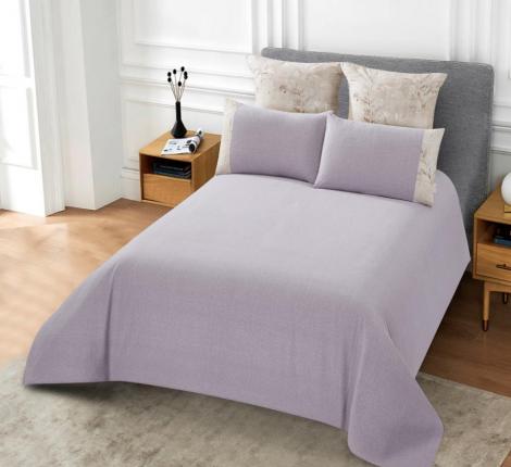 Постельное бельё "KARTEKS" жаккардовый сатин АКВАРЕЛЬ CVP 04, Евро