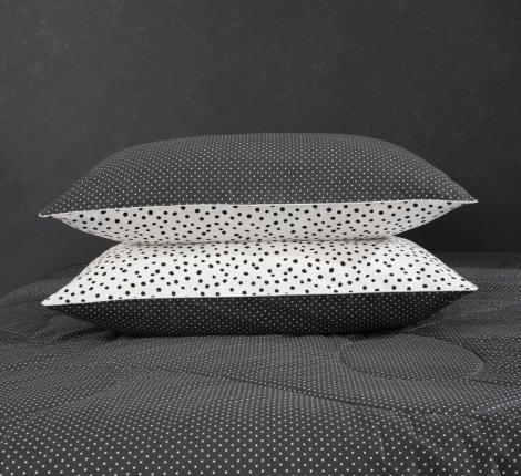 Постельное белье с одеялом "Kazanov.A." Прима (жемчуг графит) Сатин, Евро