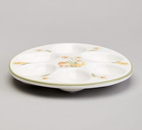 Блюдо для 6 яиц "SUNDAY", 20,5*16*2,5 см