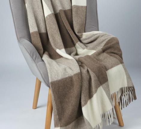 Плед INCALPACA (55% шерсть альпака, 45% шерсть мериноса) PP-63, 150x200