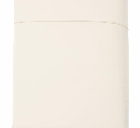 Простынь "Blanc des Vosges" сатин-делюкс, 180х290 naturel (сливочный)