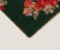 Плед шерстяной Frati "MARY FLOWER" GREEN, 150x200 шерсть 55% полиэстер 45%, 1070г