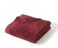 Полотенце махровое "Blanc des Vosges" UNI GRIOTTE (вишневый), 30х30-2шт.