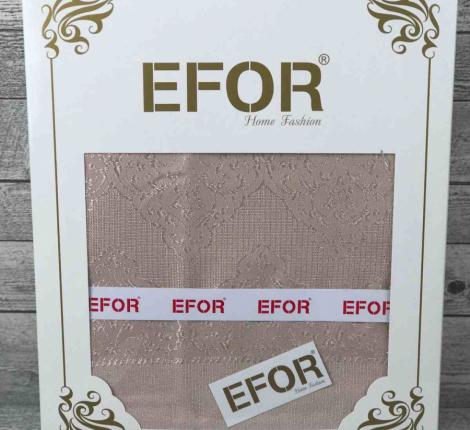 Скатерть EFOR KDK "PANO" 160x220, капучино