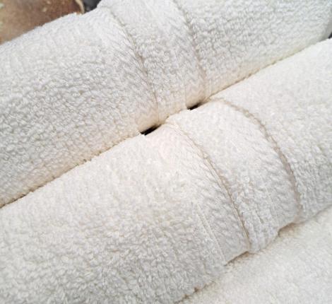 Комплект махровых полотенец "Kazanov.A." Merlin (молоко), 50х90+70х140