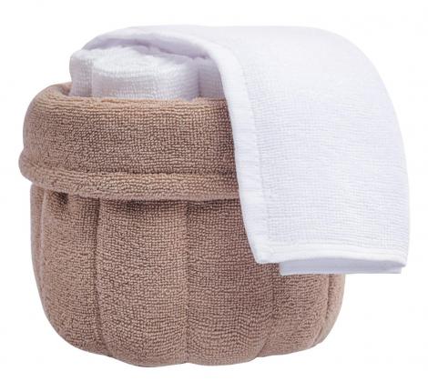 Набор махровых полотенец "Sofi de Marko" Donna (бежевый), 30х30-6шт.