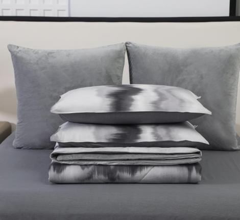 Постельное белье с одеялом "Sofi de Marko" Роберто №20 Велюр/Сатин, Евро