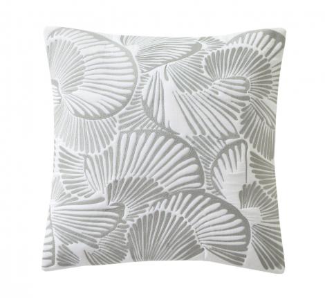 Подушка декоративная "Blanc des Vosges" SILLAGES PERLE жаккард, 45х45