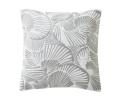 Подушка декоративная "Blanc des Vosges" SILLAGES PERLE жаккард, 45х45
