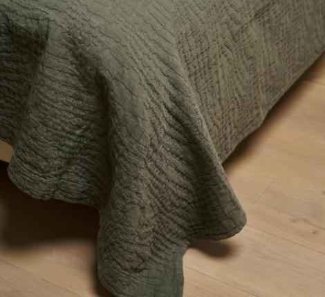 Покрывало Luxberry "TREE BARK" 200x220, зелёный