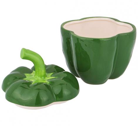 Блюдо  для запекания с крышкой "ПЕРЕЦ" (зелёный), 730 мл