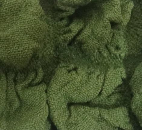 Комплект чехлов для мягкой мебели "KARTEKS" на угловой диван с полочкой (левый) и креслом, 222 Зелёный